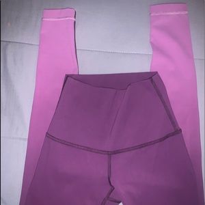 PURPLE GRADIENT LULULEMON LEGGINGS!!